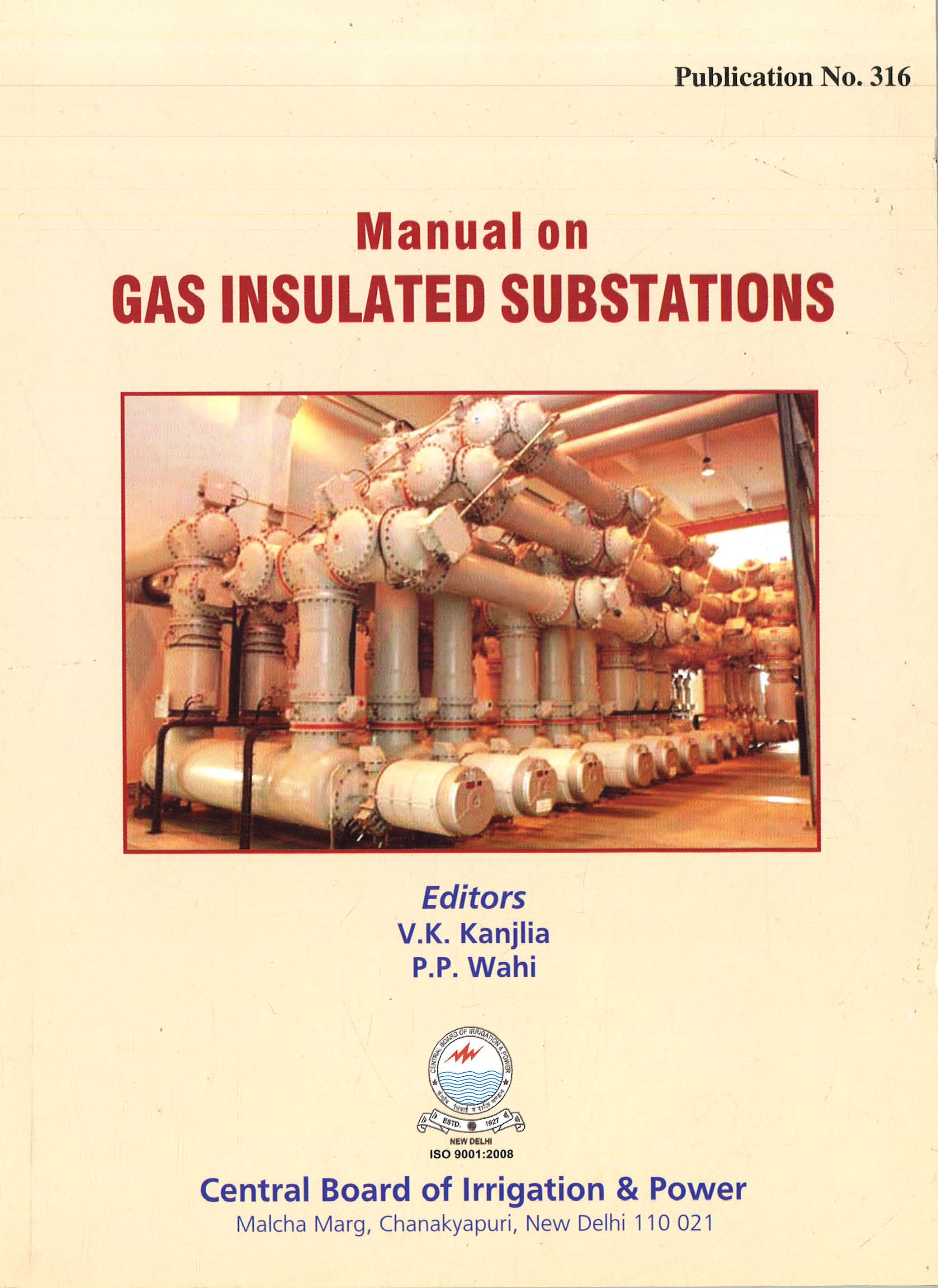 Book Title: Manual on Gas Insulated Substations